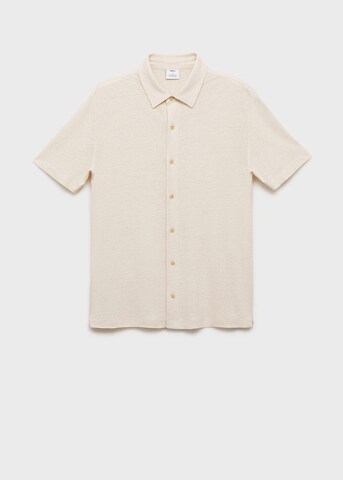 MANGO MAN Regular fit Button Up Shirt in White