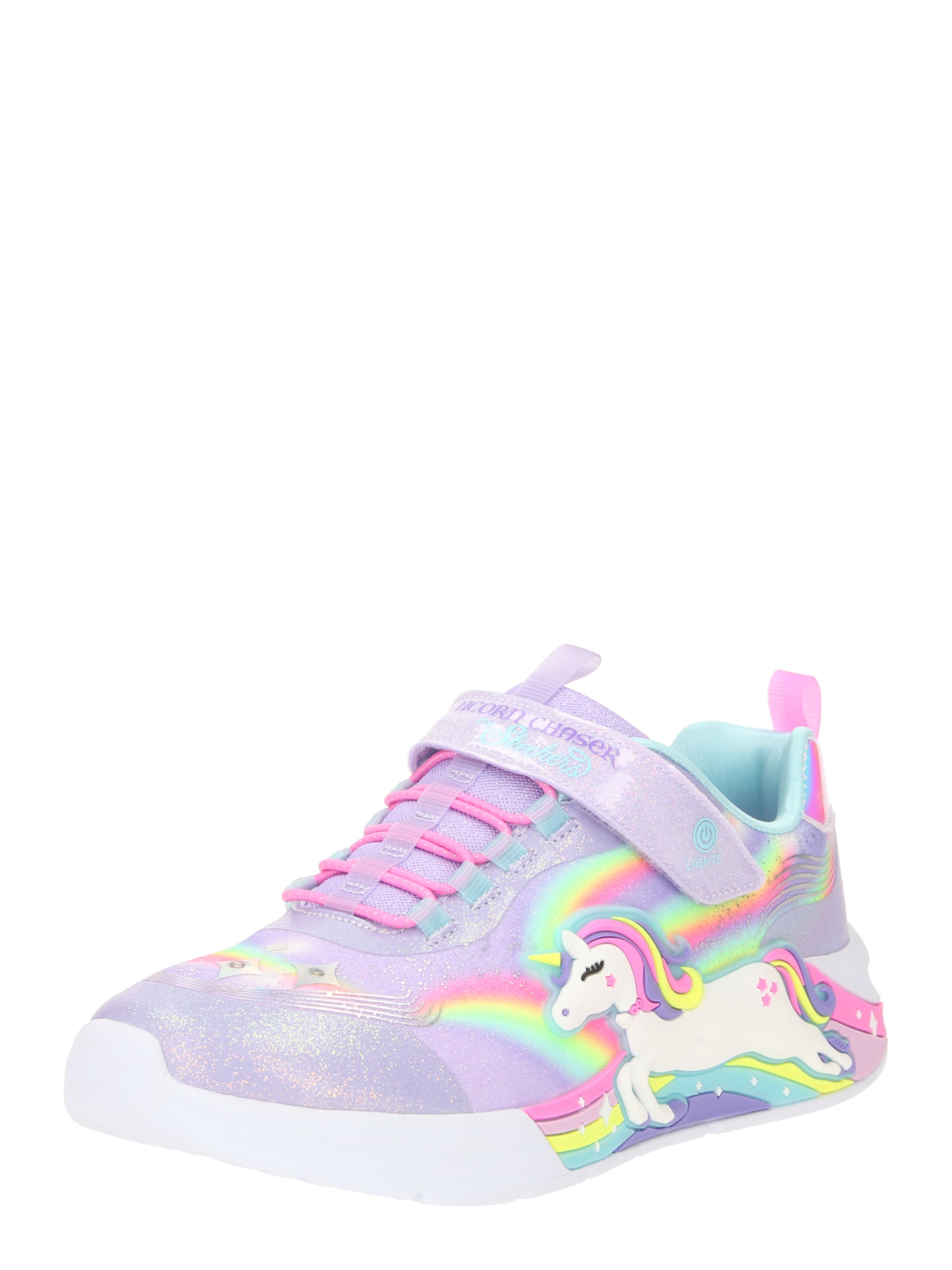 Sneaker 'Unicorn Chaser' di SKECHERS in lilla: frontale