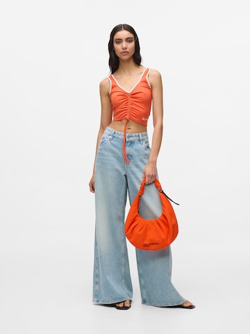 KARL LAGERFELD JEANS Kabelka na rameno - Červená
