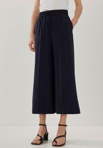 Someday Wide leg Pants in Blue: front