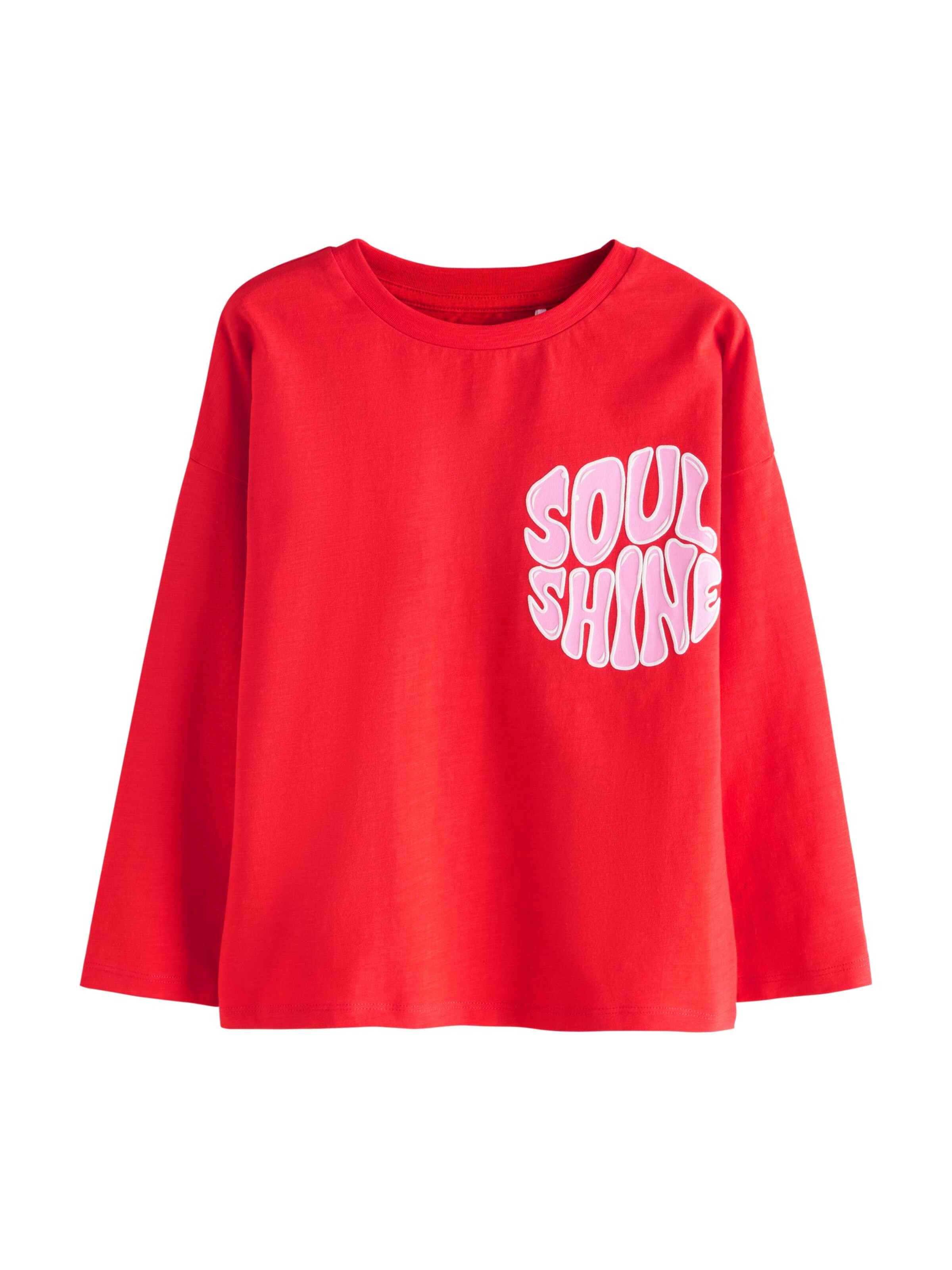 Next Μπλουζάκι σε κόκκινο: μπροστά