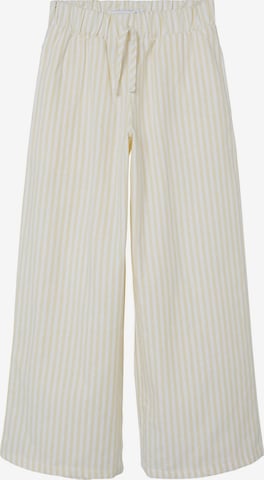 NAME IT Wide leg Pants in Yellow: front