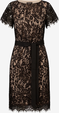 APART Cocktail Dress in Black: front