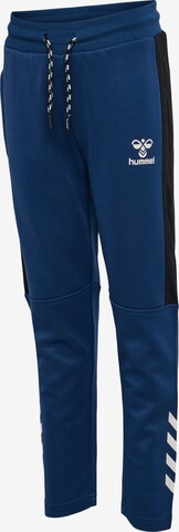 Hummel Regular Sportbroek in Blauw