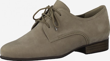 Chaussure à lacets TAMARIS en gris : devant