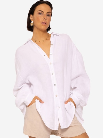 SASSYCLASSY Bluzka w kolorze biały