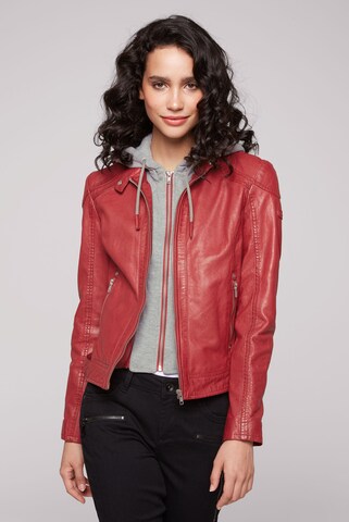 Soccx Between-Season Jacket in Red: front