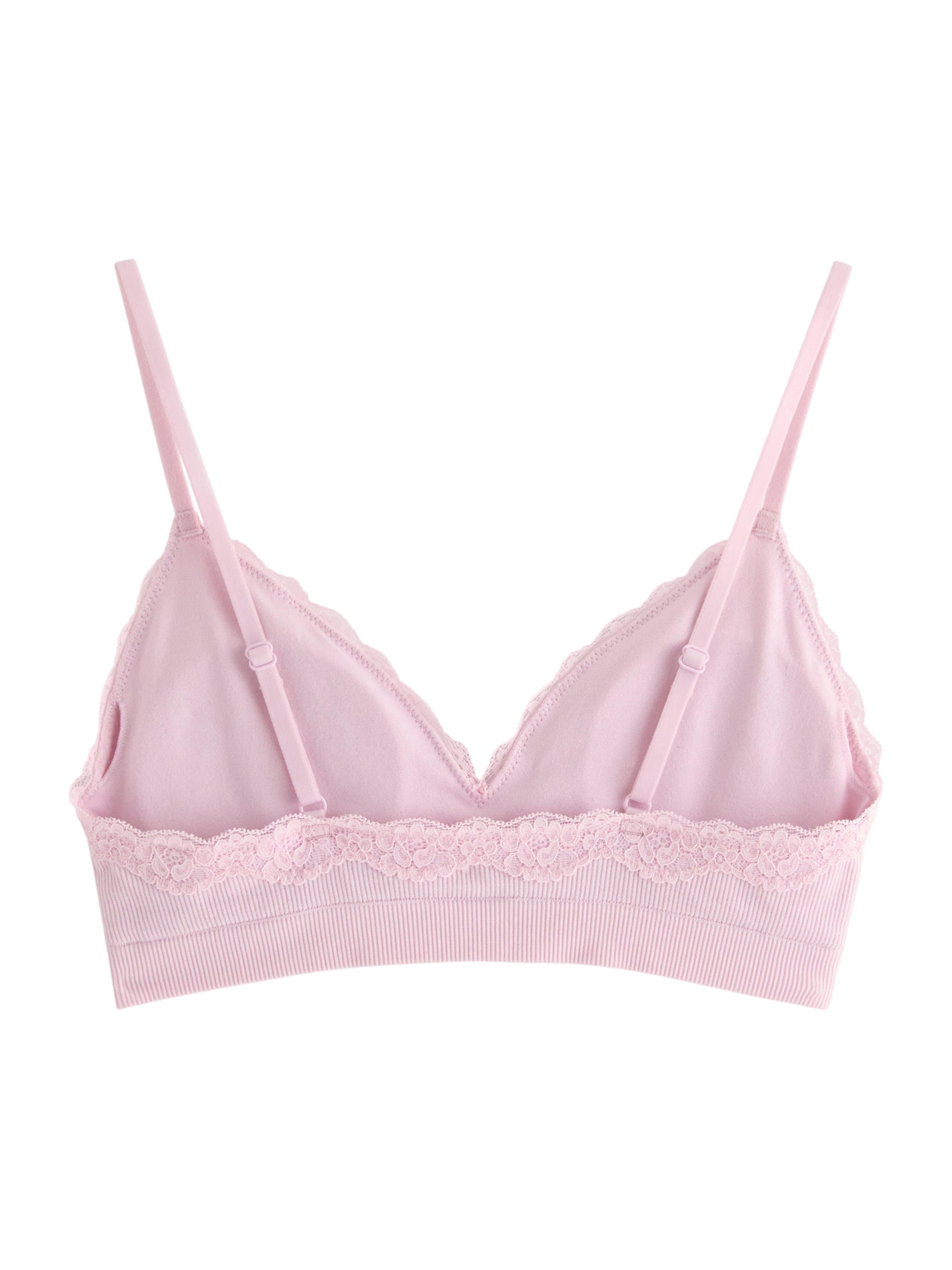 Lindex Triangle Bra 'Wilma' in Purple