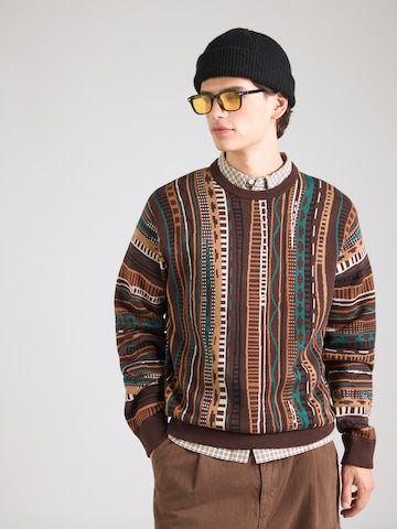 Pull-over 'Theodore' Iriedaily en marron : devant