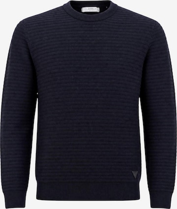GUESS - Jersey 'MERTON' en azul: frente