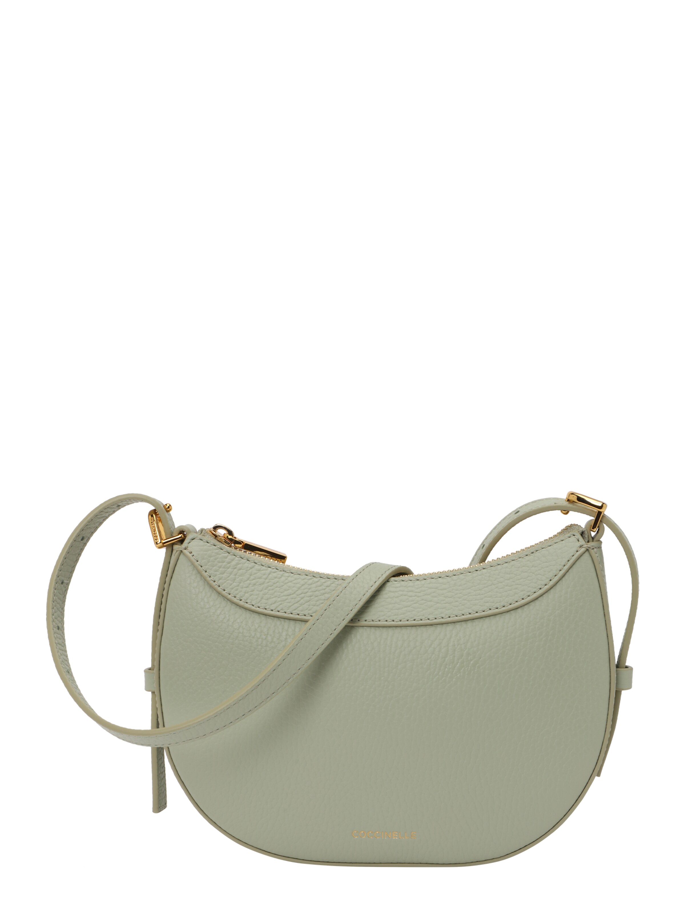 Coccinelle - Mala de ombro 'WHISPER' em verde: frente