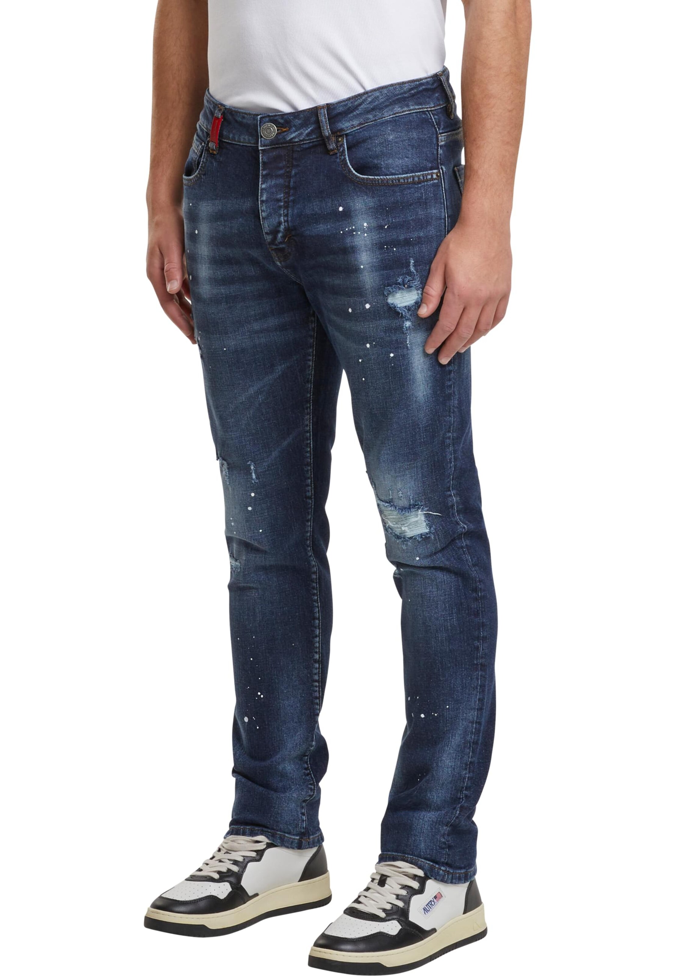 2Y Premium Slimfit Jeans 'Carlos' in Blauw