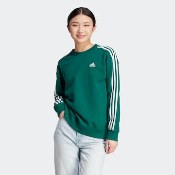ADIDAS SPORTSWEAR Athletic Sweatshirt 'Essentials' in Green: front