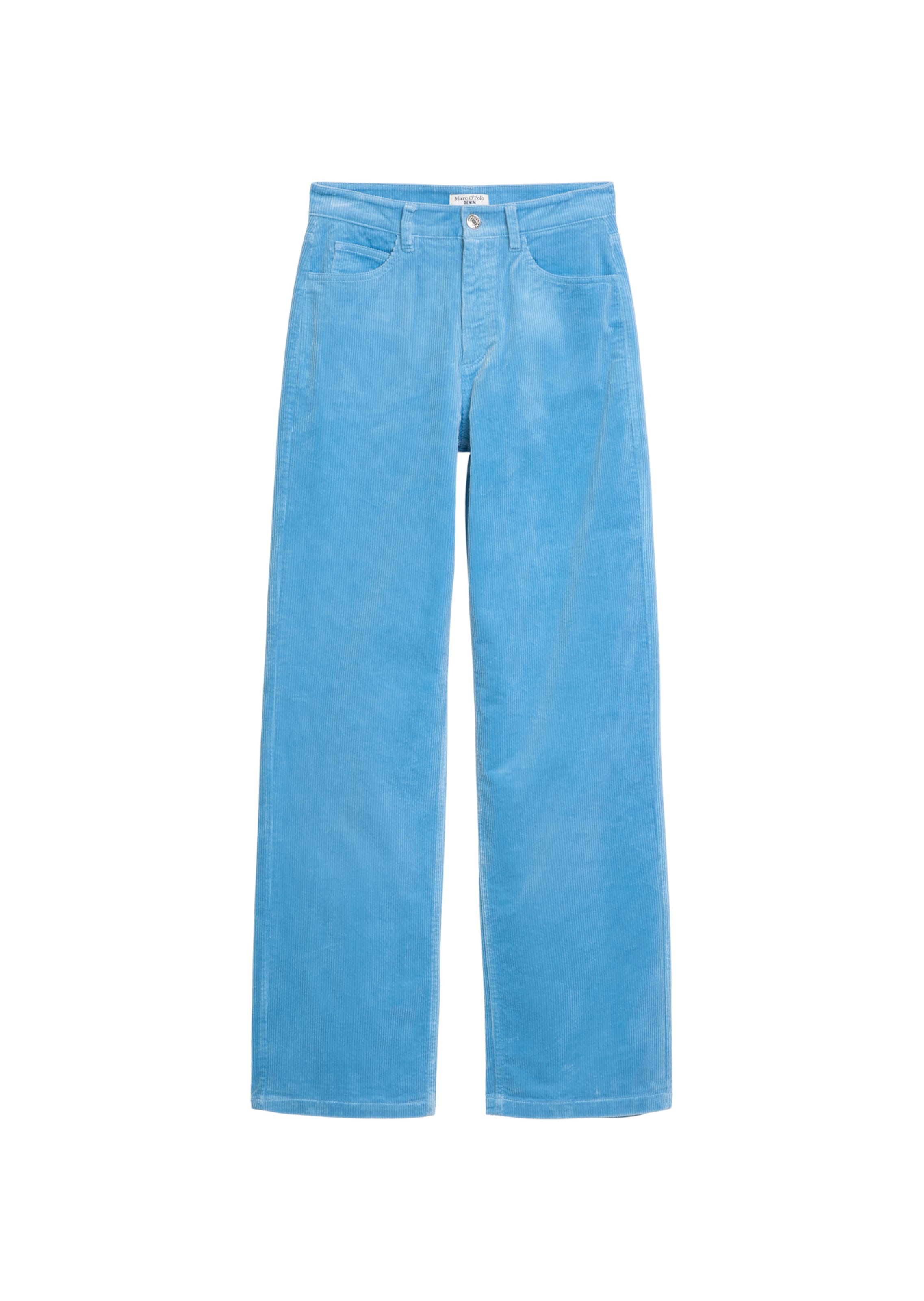 Marc O'Polo DENIM Wide Leg Hose 'Tomma' in Blau: Vorderseite