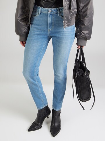 GUESS Skinny Džíny '1981' – modrá: přední strana