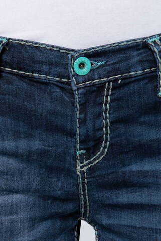 Slimfit Jeans 'HE:DI' de la Soccx pe albastru