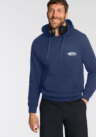 VANS Sweatshirt in Blue: front