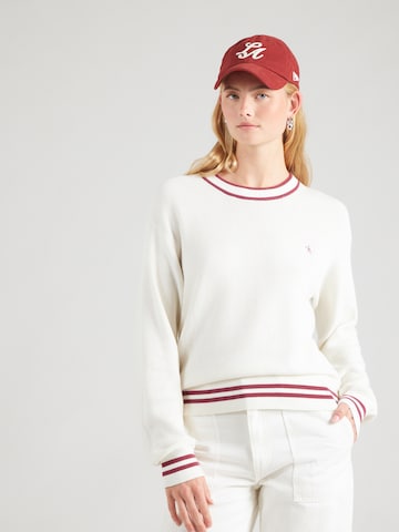 Pullover di Calvin Klein Jeans in bianco: frontale