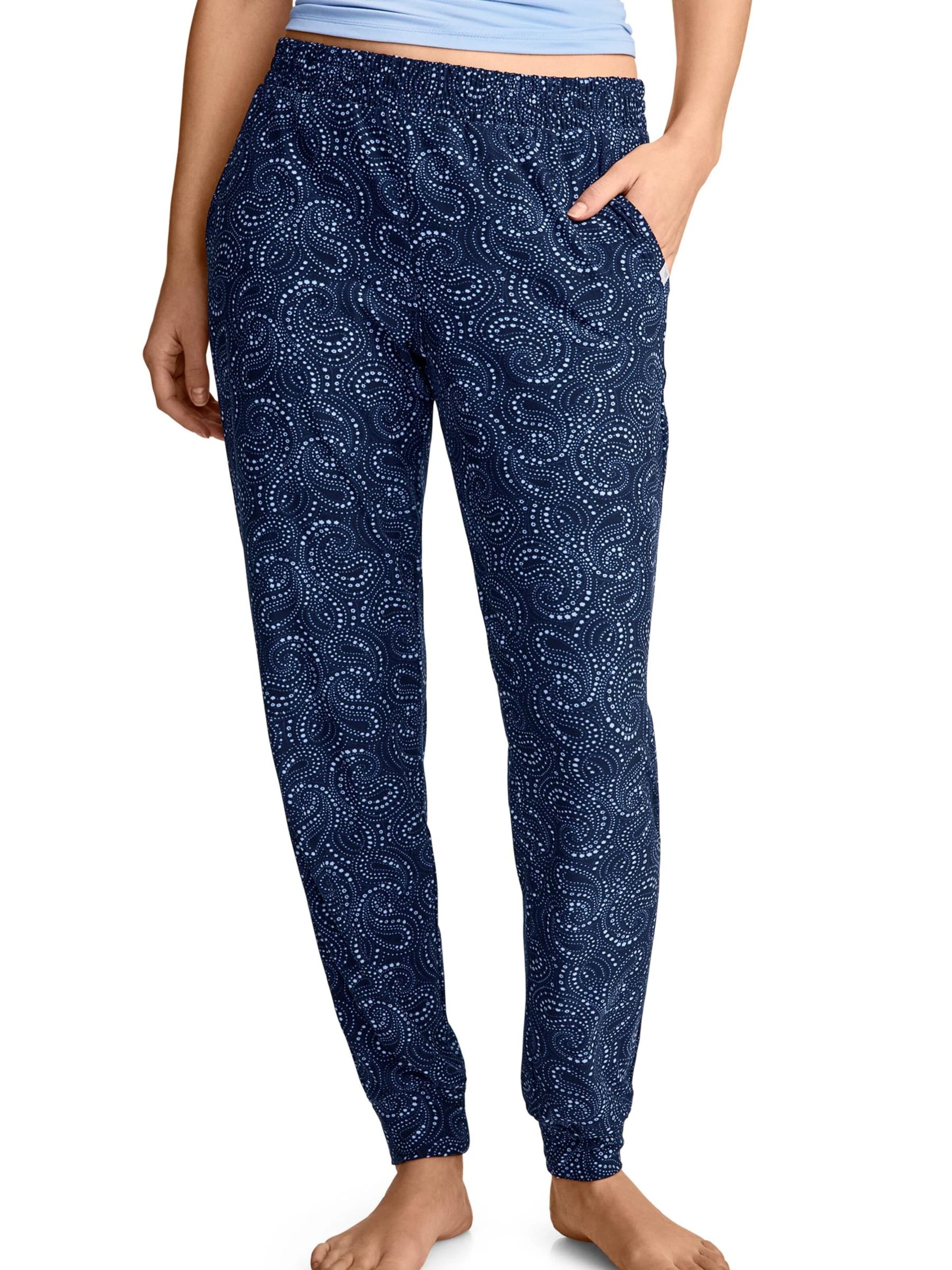 JOCKEY Pajama Pants 'Soft Cool Jogger' in Blue: front