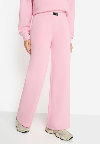 LSCN by LASCANA Wide leg Trousers in Pink: front