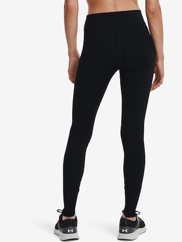 UNDER ARMOUR Skinny Sporthose 'Authentic' in Schwarz