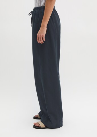 Marc O'Polo Wide leg Trousers in Blue