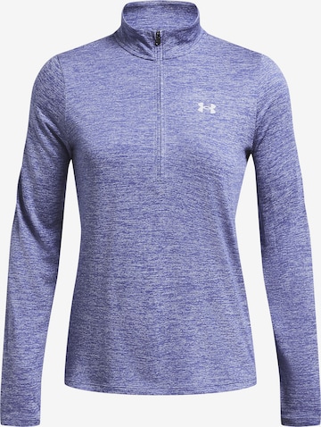 UNDER ARMOUR Athletic Sweater 'Tech Twist' in Purple: front