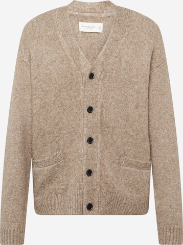 Abercrombie & Fitch Strickjacke in Braun: predná strana