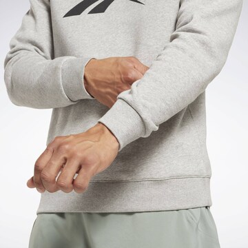 Felpa sportiva 'IDENTITY' di Reebok in grigio