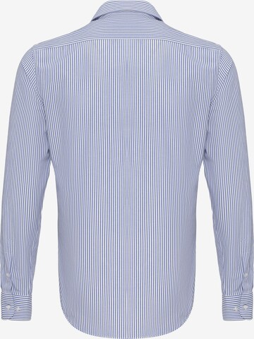 DENIM CULTURE - Regular Fit Camisa 'GORDON' em azul