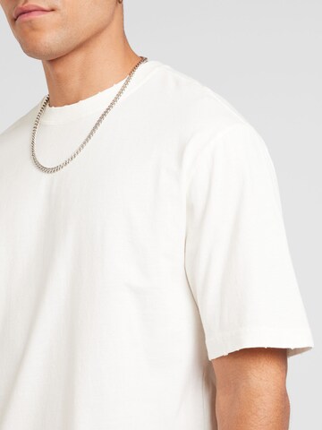 T-Shirt 'ONSDISTRESS' Only & Sons en blanc