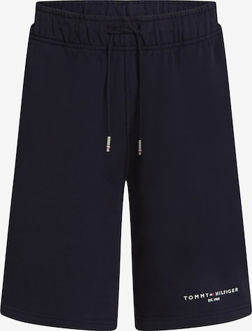 mėlyna TOMMY HILFIGER Standartinis Kelnės: priekis
