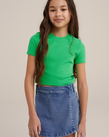 WE Fashion Shirt in Green: front