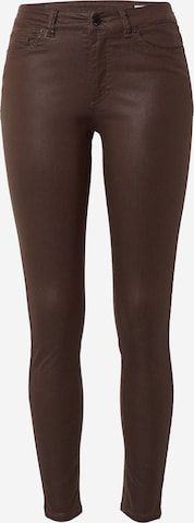 VERO MODA Džíny 'VMFLASH' – hnědá: přední strana