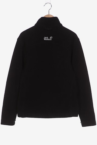 JACK WOLFSKIN Sweatshirt & Zip-Up Hoodie in XS in Black