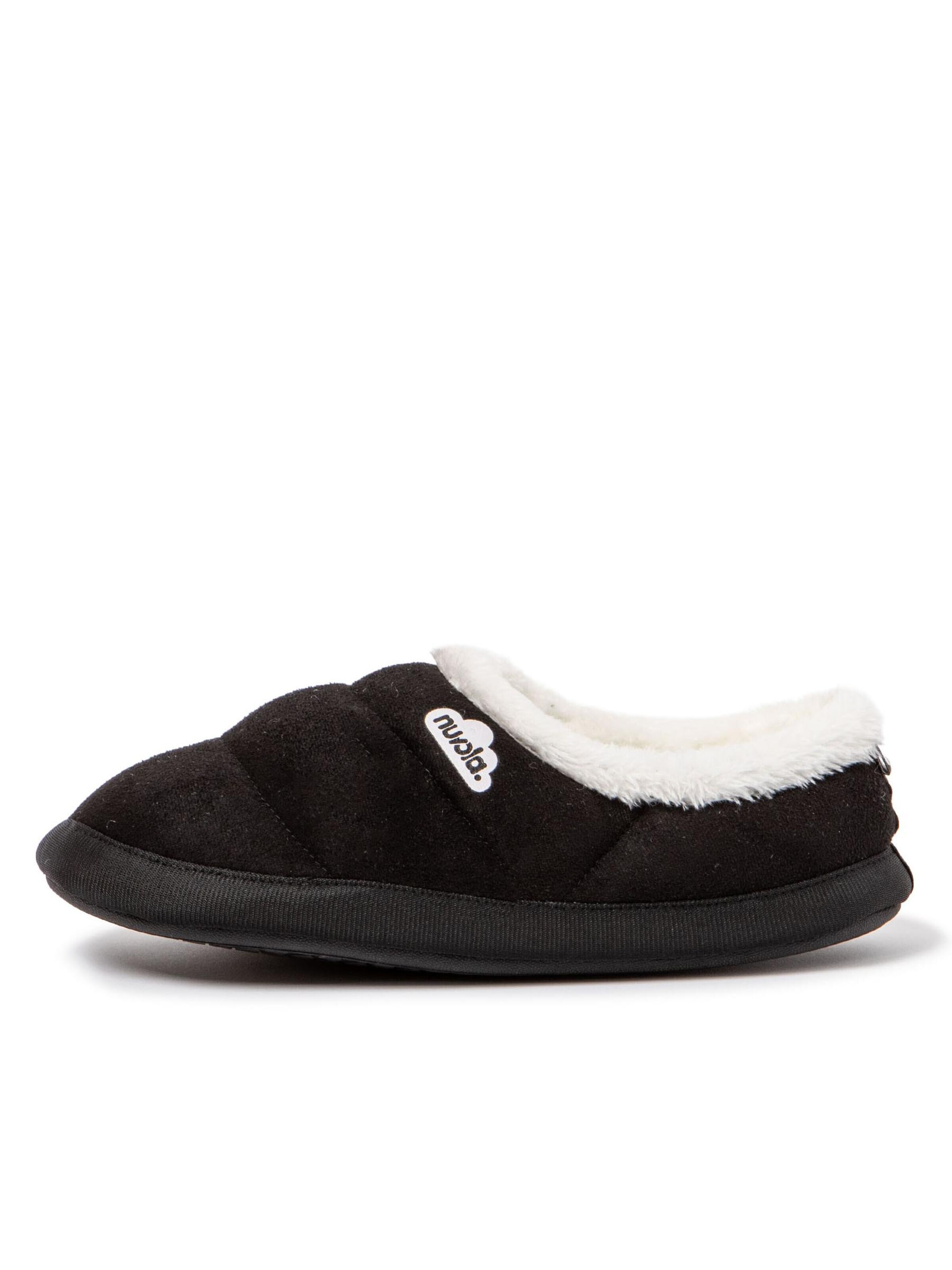 Pantoufle 'Classic Velvet' Nuvola. en noir : devant