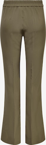 ONLY - Acampanado Pantalón de pinzas 'LIZZO' en marrón