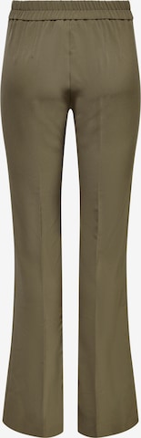 ONLY Flared Pleated Pants 'LIZZO' in Brown