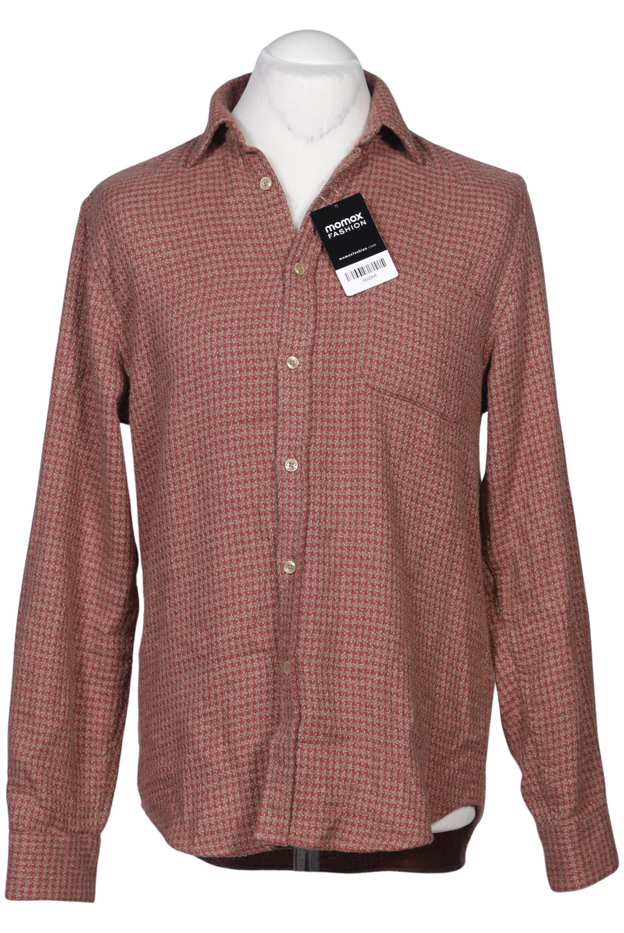 Portuguese Flannels Button Up Shirt in M in Red: front