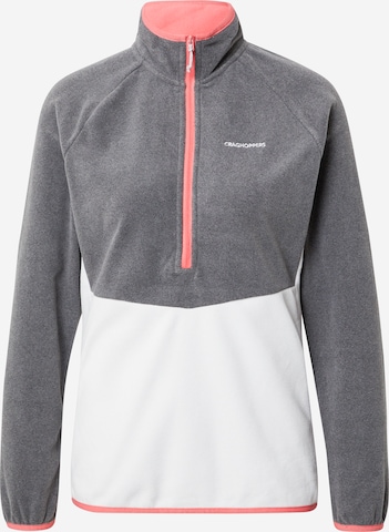 CRAGHOPPERS Athletic Sweater 'Kyla' in Grey: front