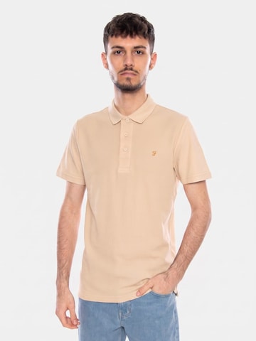 FARAH Shirt 'Forster SS Birch Grey' in Grijs