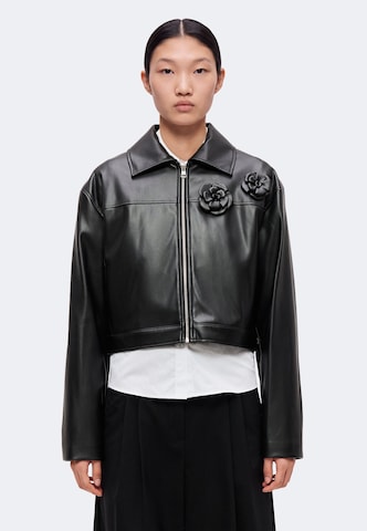 Veste mi-saison 'Abare-1' HUGO en noir : devant