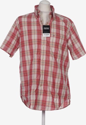 TOMMY HILFIGER Button Up Shirt in M in Red: front