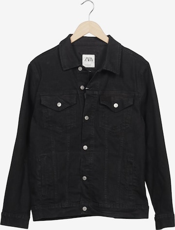 ZARA Jacke M in Schwarz: Vorderseite