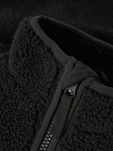 NAME IT Fleece jas 'Mattia' in Zwart