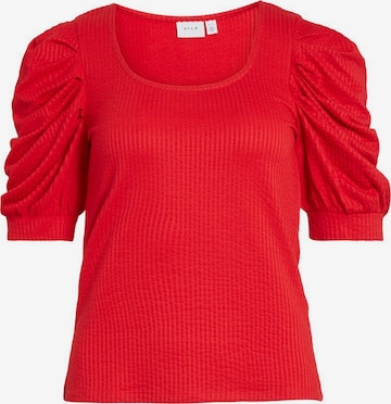 VILA Top in Rood: voorkant