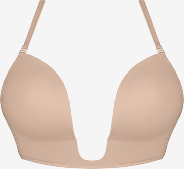 Gorsenia Bra 'G025' in Beige: front