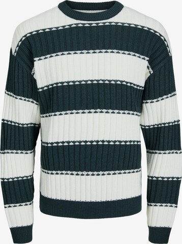 JACK & JONES Sweter 'LUCA' w kolorze zielony: przód