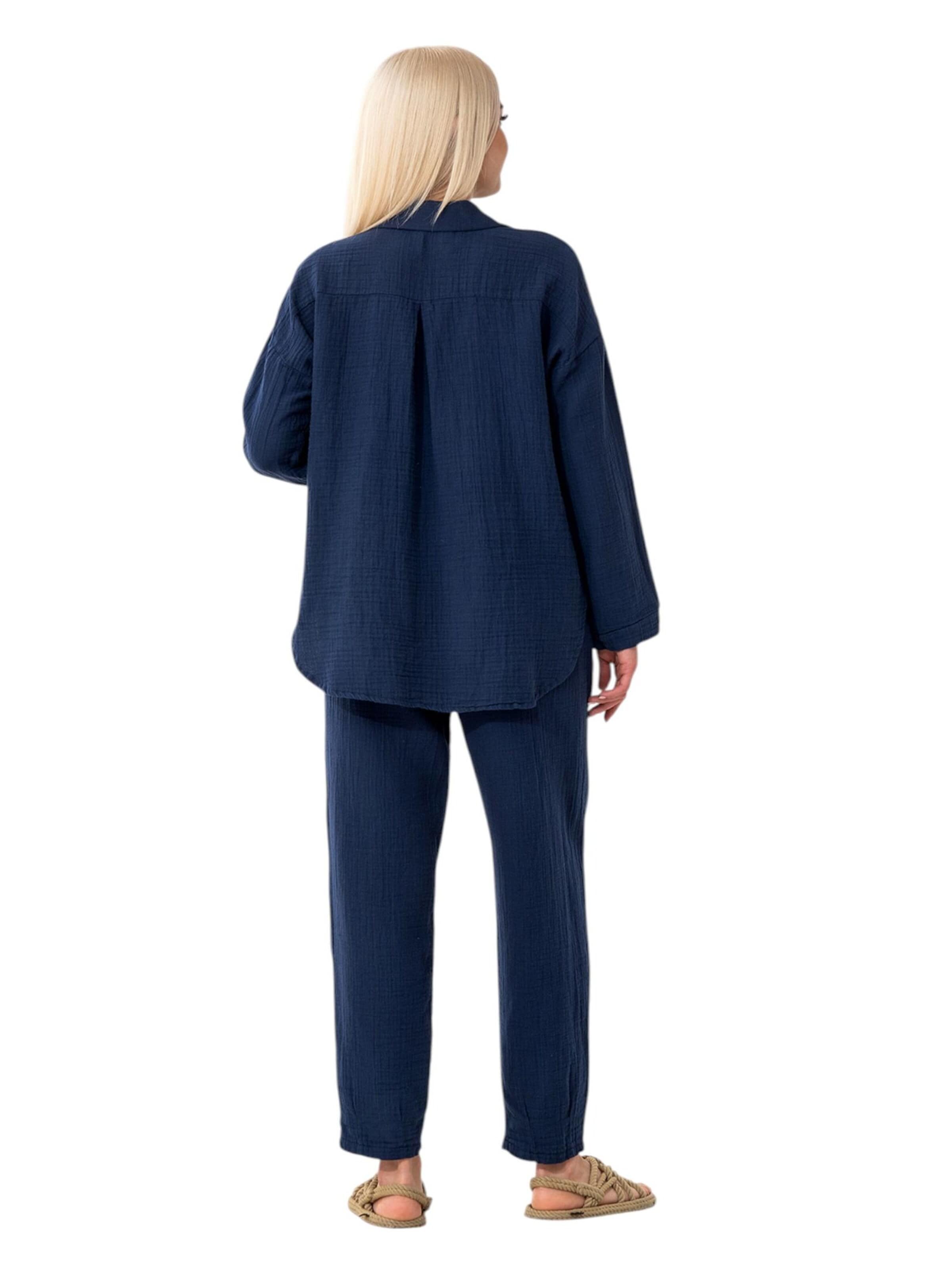 WENOR - Blusa 'NALYA' en azul