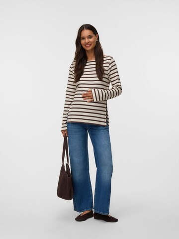 MAMALICIOUS - Camiseta 'MLLane Vita' en beige